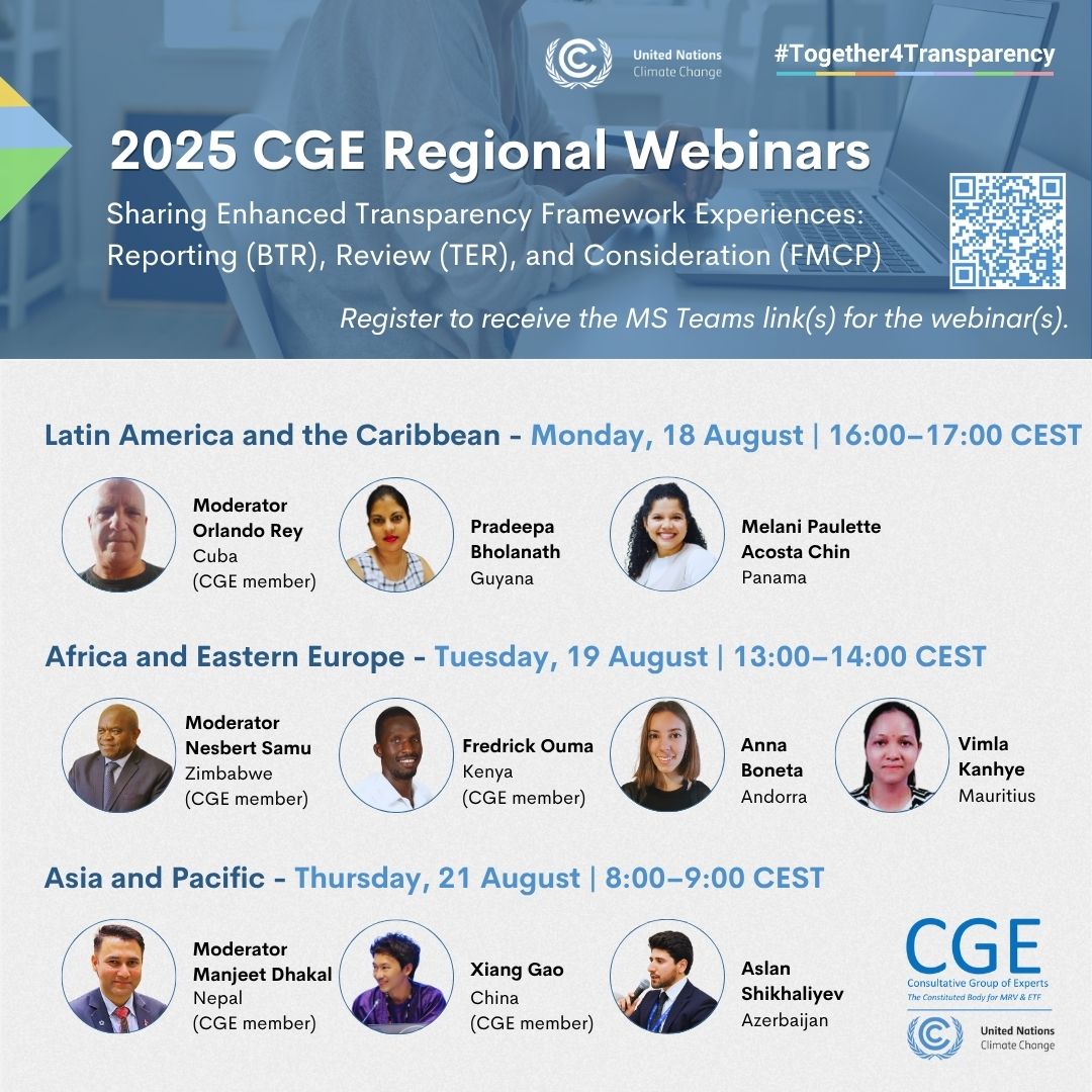 2025 CGE Regional Webinars