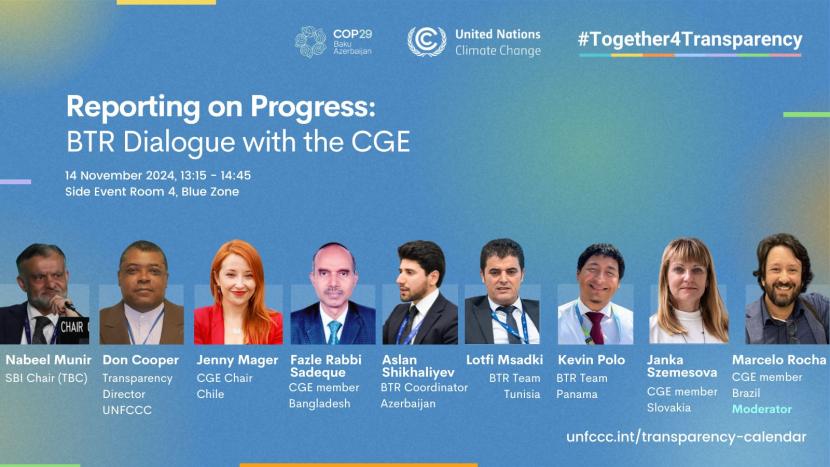 CGE side event at COP29