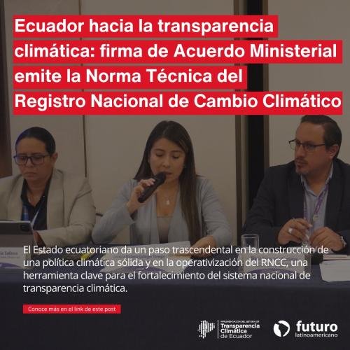 Firma Acuerdo ministerial